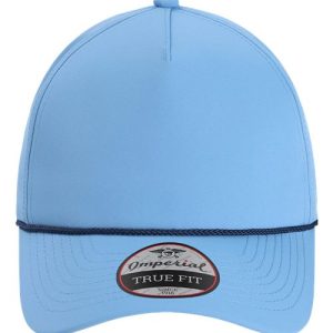 The Wrightson Cap - Powder Blue/ Navy
