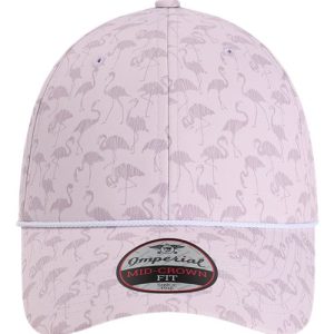 The Outtasite Cap - Flamingos Pink