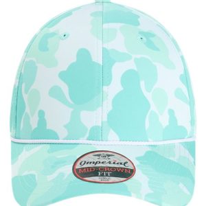 The Outtasite Cap - Frog Skin Camo Aqua