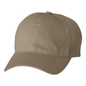 Garment-Washed Cap - Khaki