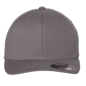 V-Flexfit® Cotton Twill Cap - Grey