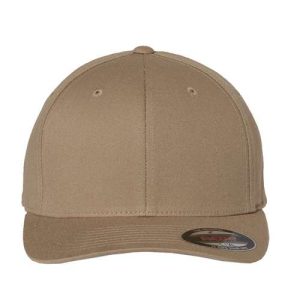 V-Flexfit® Cotton Twill Cap - Khaki