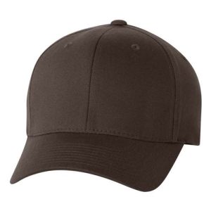 Cotton Blend Cap - Brown