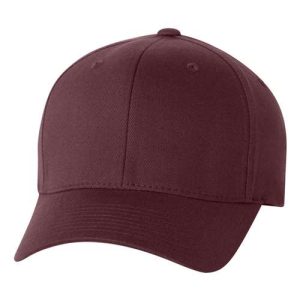 Cotton Blend Cap - Maroon
