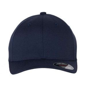 Cotton Blend Cap - Navy