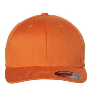 Cotton Blend Cap - Orange