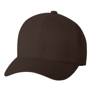 Wool-Blend Cap - Brown