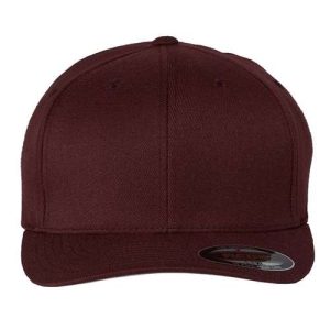 Wool-Blend Cap - Maroon