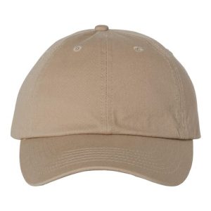 Bio-Washed Classic Dad Hat - Khaki