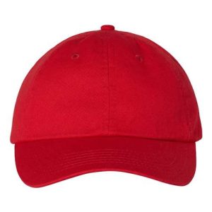 Bio-Washed Classic Dad Hat - Red