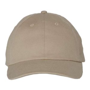 Brushed Twill Cap - Khaki