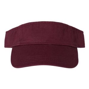 Bio-Washed Visor - Maroon