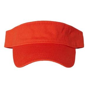 Bio-Washed Visor - Orange