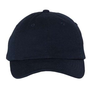 Youth Small Fit Bio-Washed Dad Hat - Navy
