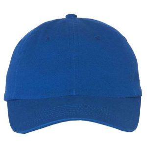 Youth Small Fit Bio-Washed Dad Hat - Royal