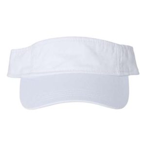 Bio-Washed Visor - White
