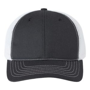 USA-Made Trucker Cap - Black/ White