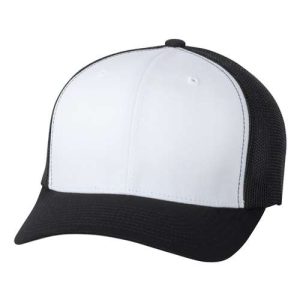 Trucker Cap - Black/ White/ Black