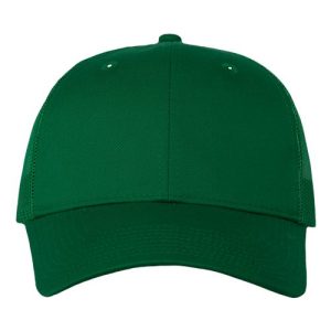 Mesh-Back Twill Trucker Cap - Kelly