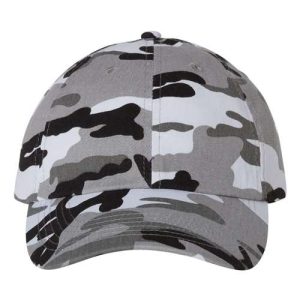 Bio-Washed Classic Dad Hat - Grey Camo
