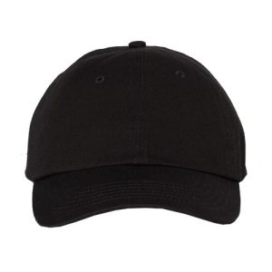 Bio-Washed Chino Twill Cap - Black