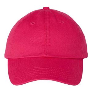 Bio-Washed Classic Dad Hat - Neon Pink
