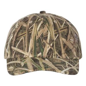Licensed Camo Hook-and-Loop Cap - Mossy Oak Shadow Grass