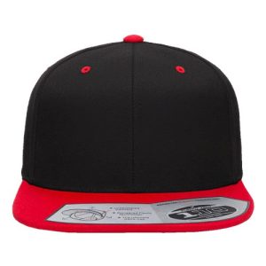 110® Snapback Cap - Black/ Red