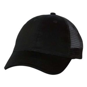Sandwich Trucker Cap - Black/ Black
