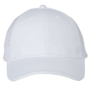 Sandwich Trucker Cap - White/ White