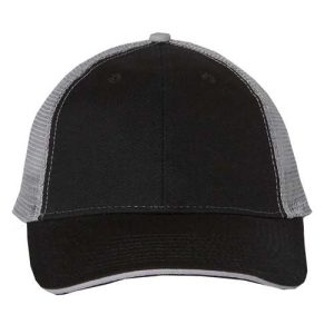 Sandwich Trucker Cap - Black/ Grey
