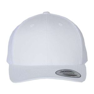 Retro Trucker Cap - White