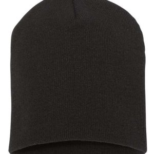 8 1/2" Beanie - Black