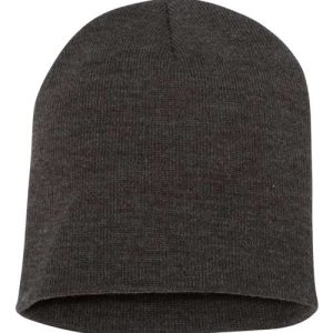 8 1/2" Beanie - Dark Grey