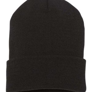 Cuffed Beanie - Black