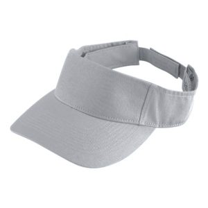 Sport Twill Visor - Silver Grey
