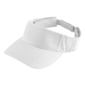 Sport Twill Visor - White