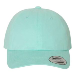 Peached Cotton Twill Dad Hat - Diamond Blue
