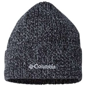 Watch Cap Cuffed Beanie - Black/ White Marled