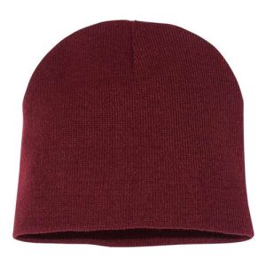 8 1/2" Beanie - Maroon