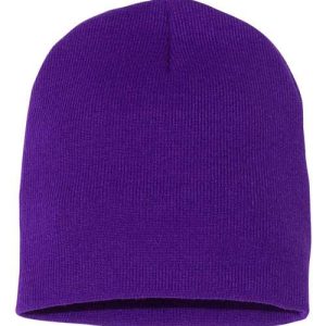 8 1/2" Beanie - Purple