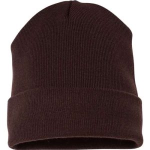 Cuffed Beanie - Brown