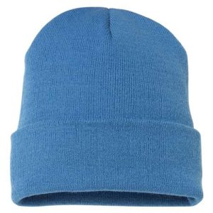 Cuffed Beanie - Carolina Blue