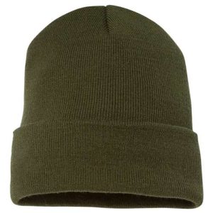 Cuffed Beanie - Olive