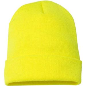 Cuffed Beanie - Safety Yellow