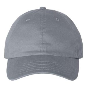 Brushed Twill Cap - Dark Grey