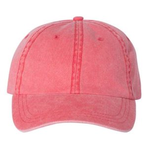 Pigment-Dyed Cap - Red