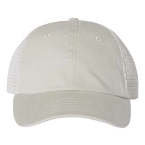 Pigment-Dyed Trucker Cap - Stone/ Stone
