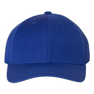 Premium Curved Bill Snapback Cap - Royal