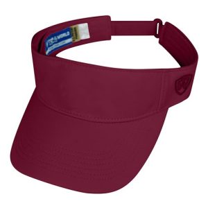 Hawkeye Visor - Burgundy